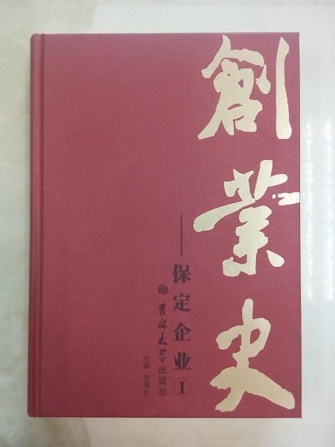 药都制药集团董事长李晓恩传记收录《创业史-保定企业》